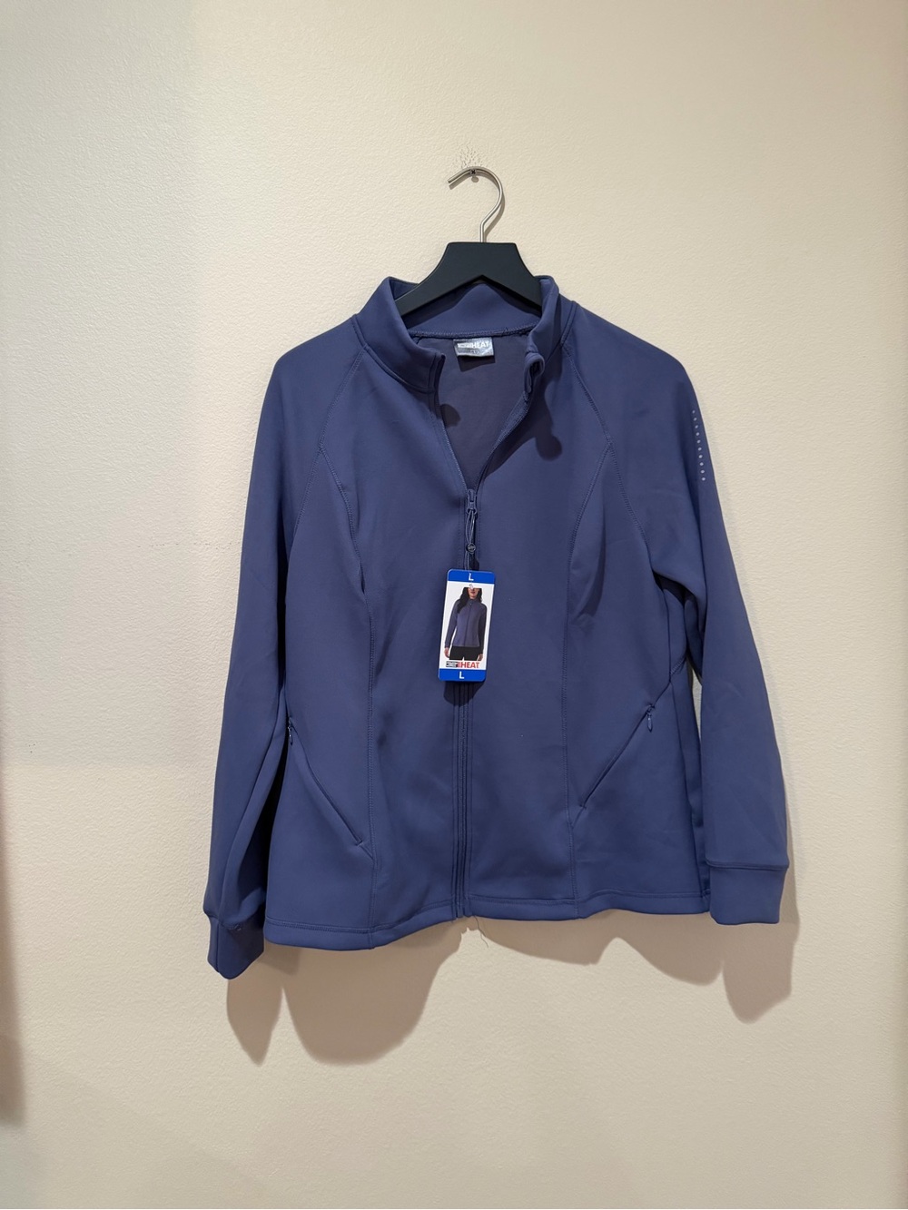 NWT Women’s 32 Degree Full-Zip Utility Jacket in Navy